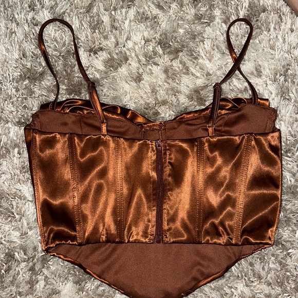 Parthea Satin Bodyshaper Corset Top - Picture 5 of 6